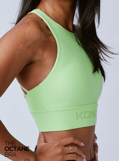 The Octane Bra Electric Green