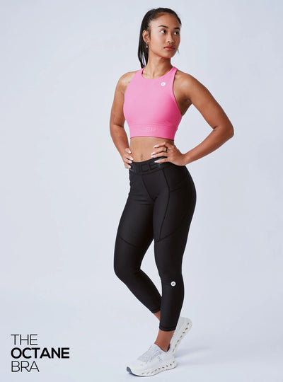The Octane Bra Electric Pink