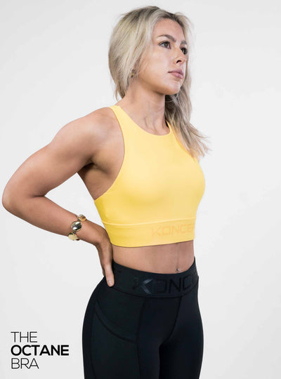 The Octane Bra Racing Yellow