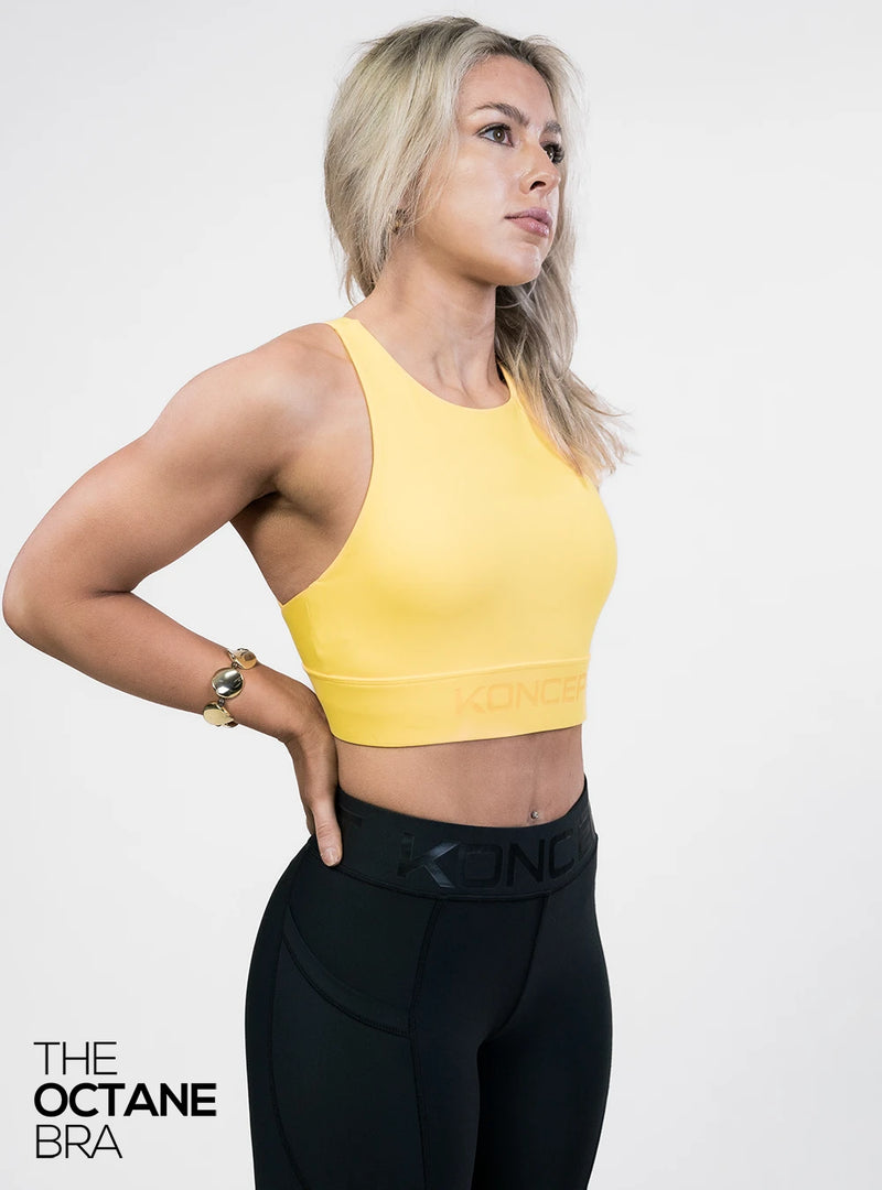 The Octane Bra Racing Yellow