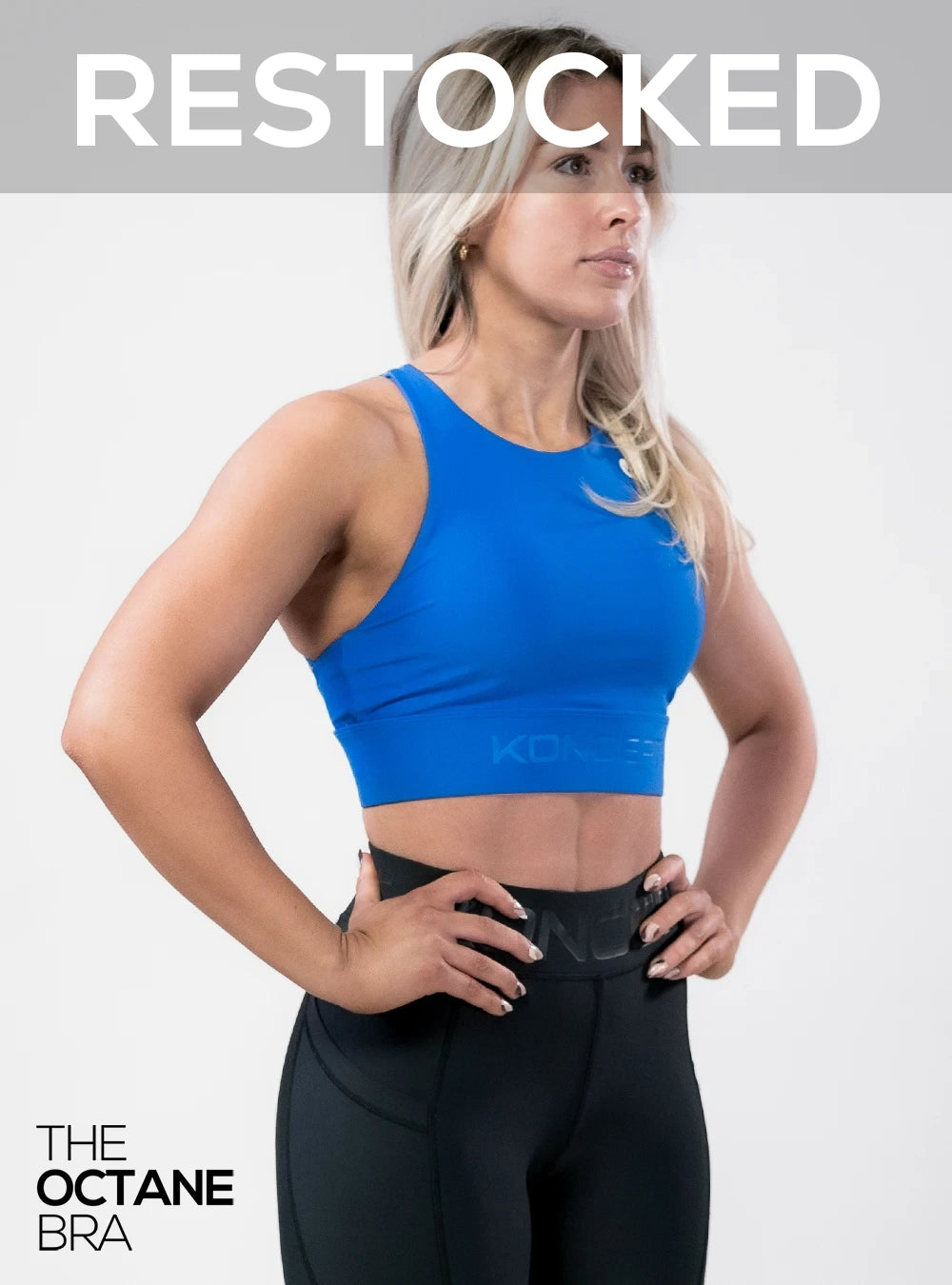 The Octane Bra Royal Blue
