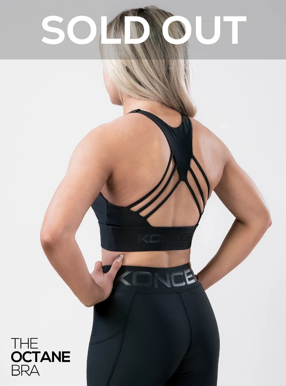 The Octane Bra Black