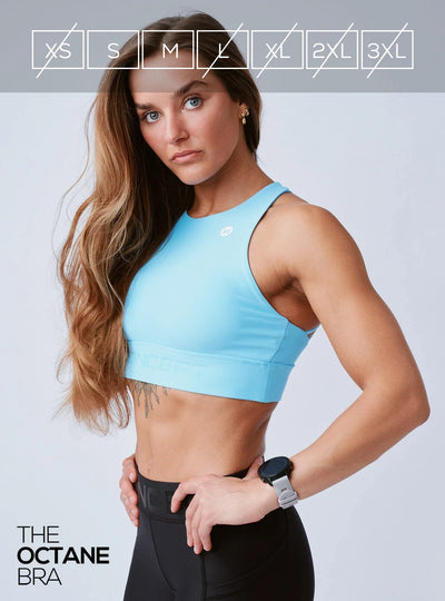 The Octane Bra Electric Blue