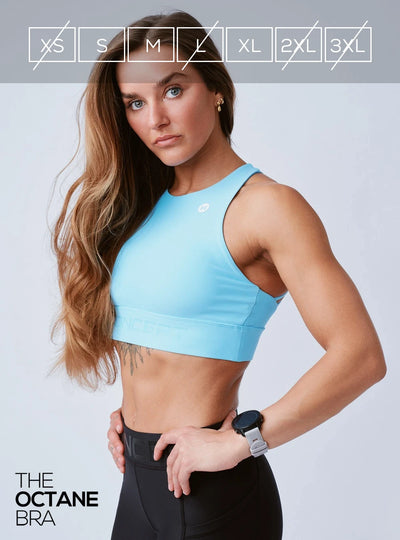 The Octane Bra Electric Blue
