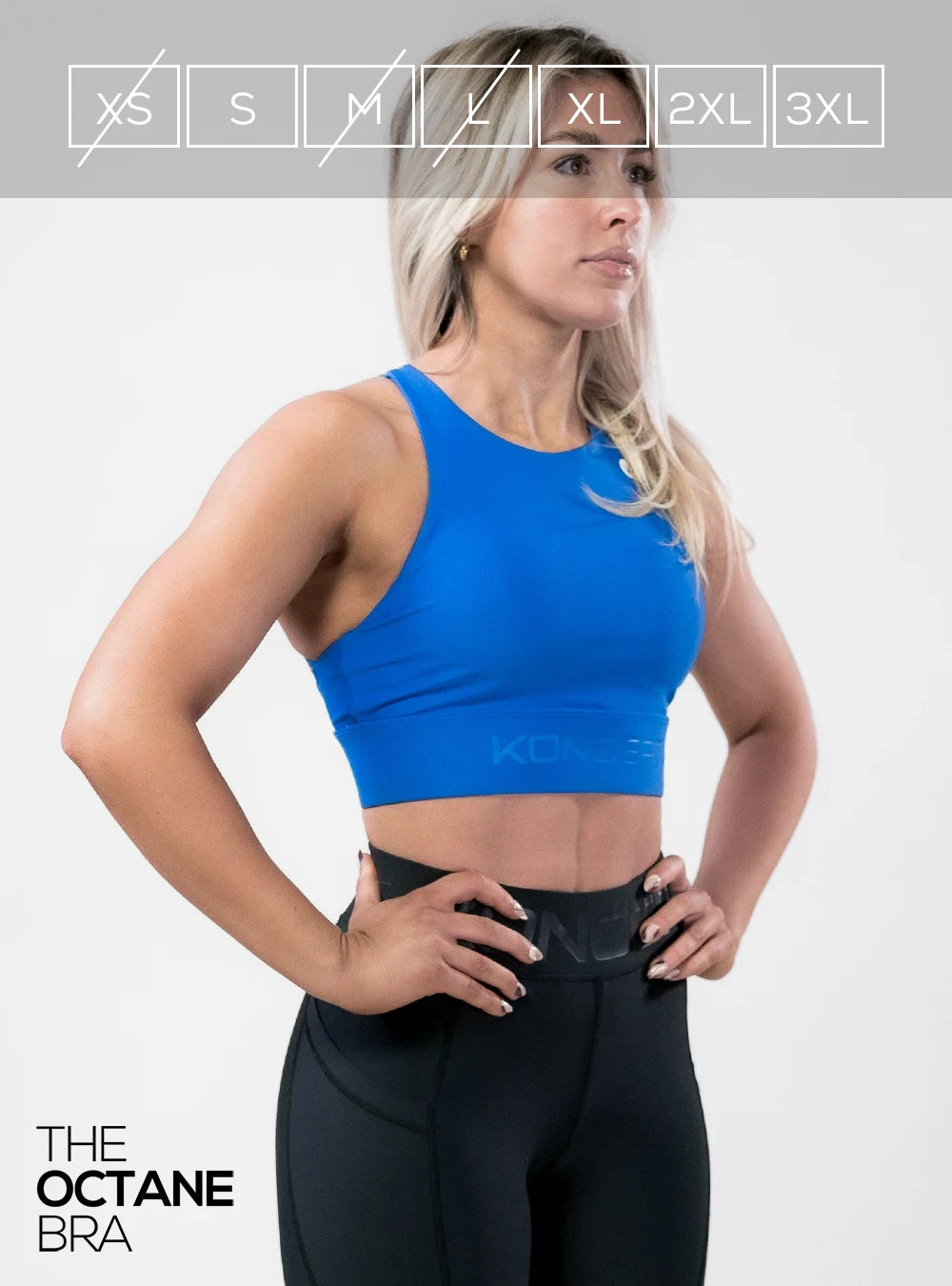 The Octane Bra Royal Blue