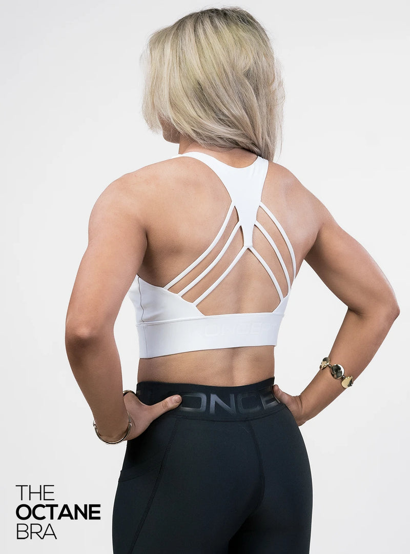 The Octane Bra Arctic White