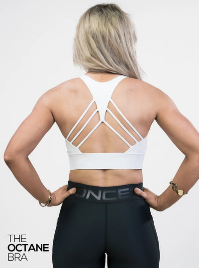 The Octane Bra Arctic White