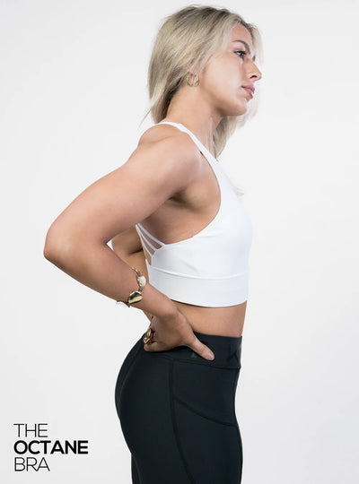 The Octane Bra Arctic White