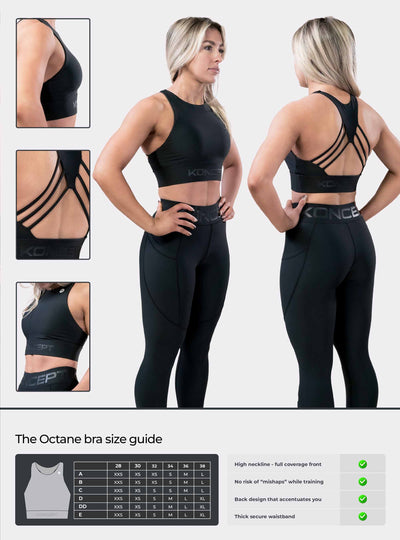 The Octane Bra Black