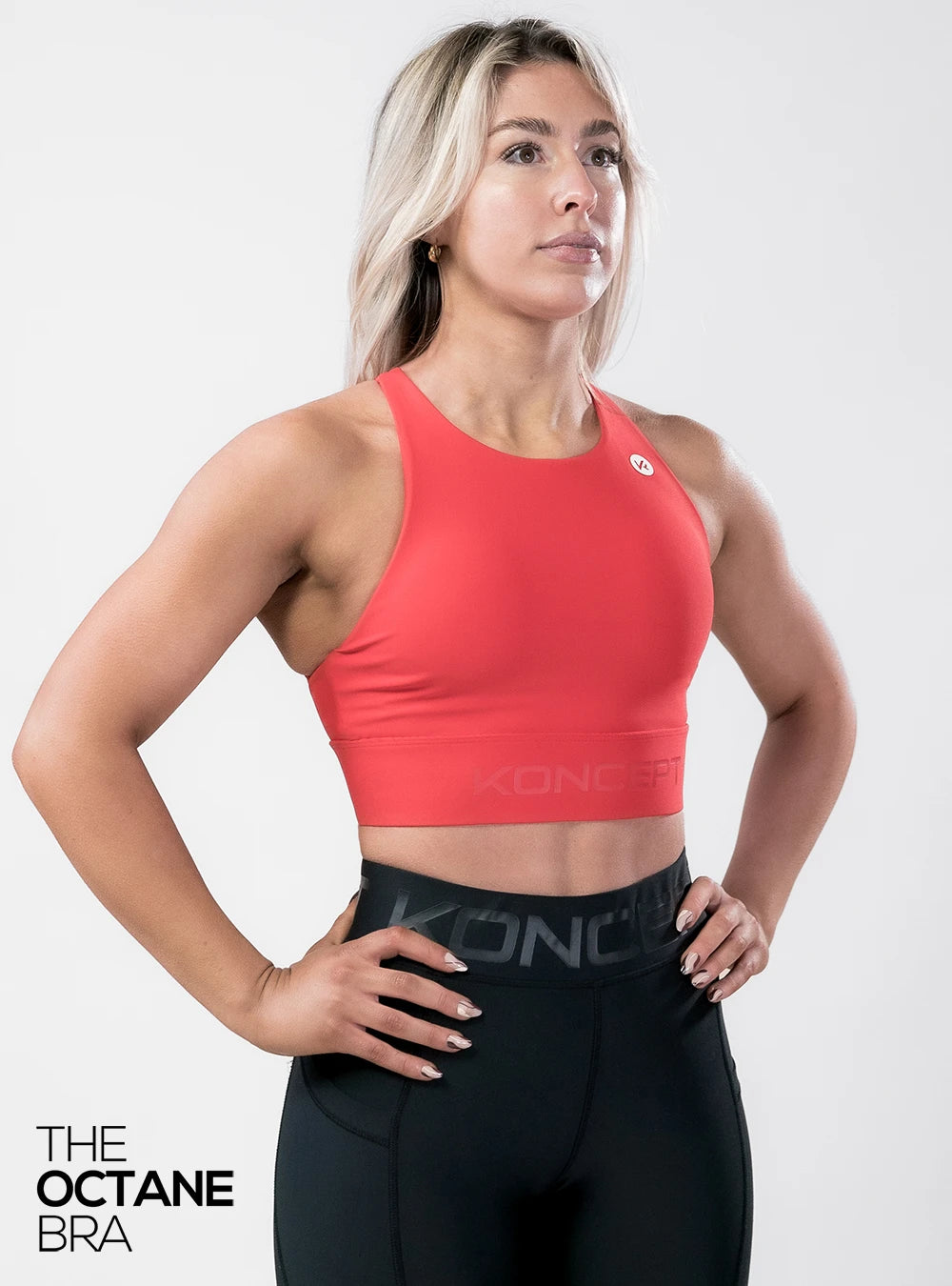 The Octane Bra Red
