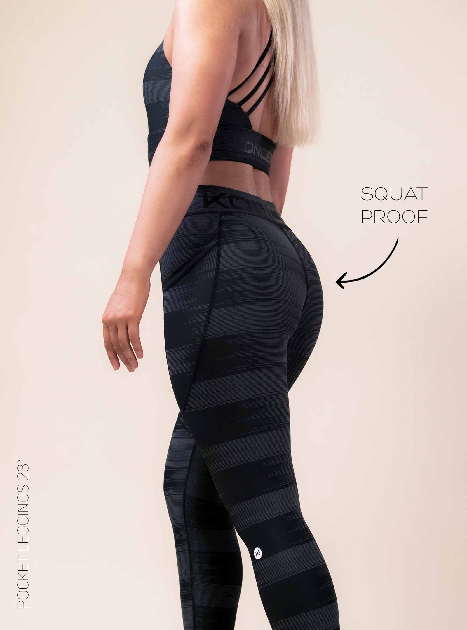 Koncept Fitwear | Pocket Leggings | Meteorite